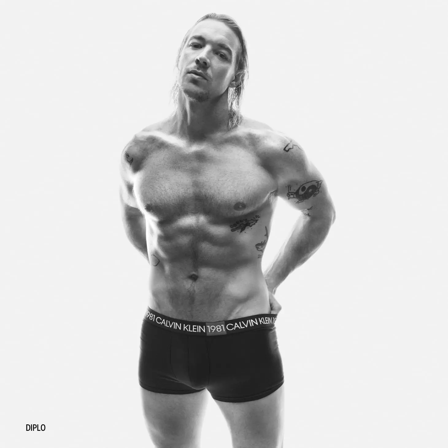 Diplo for Calvin Klein's New Campaign 1981 BOLD