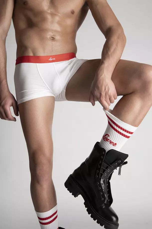 Dsquared2 Inotangisa Zuva reValentine Exclusive Online Underwear Lover Socks