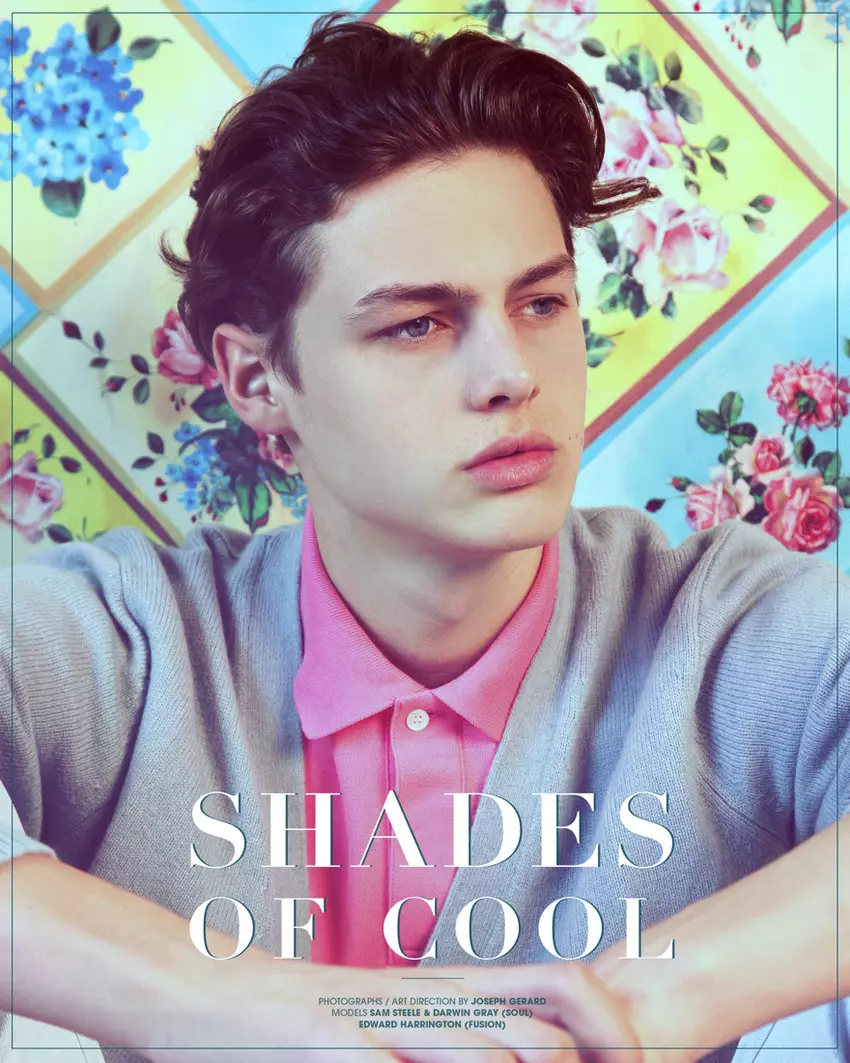 Nu is het zijn beurt om het model met veel belofte in de modewereld te presenteren, zijn naam is Darwin Gray, gepresenteerd met dit hoofdartikel genaamd SHADES OF COOL, waar deze man 1.80 is en wordt vertegenwoordigd door Elite Milan. Deze man is geweldig.