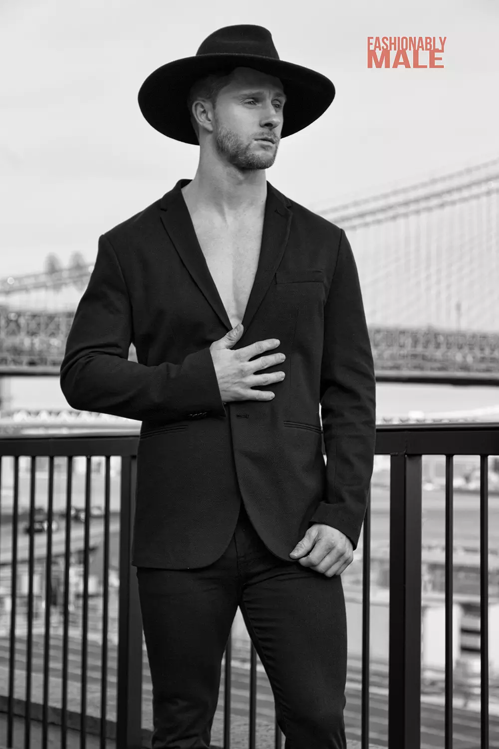 Trevor Opalewski de Lucas F Exclusivo para Fashionably Male