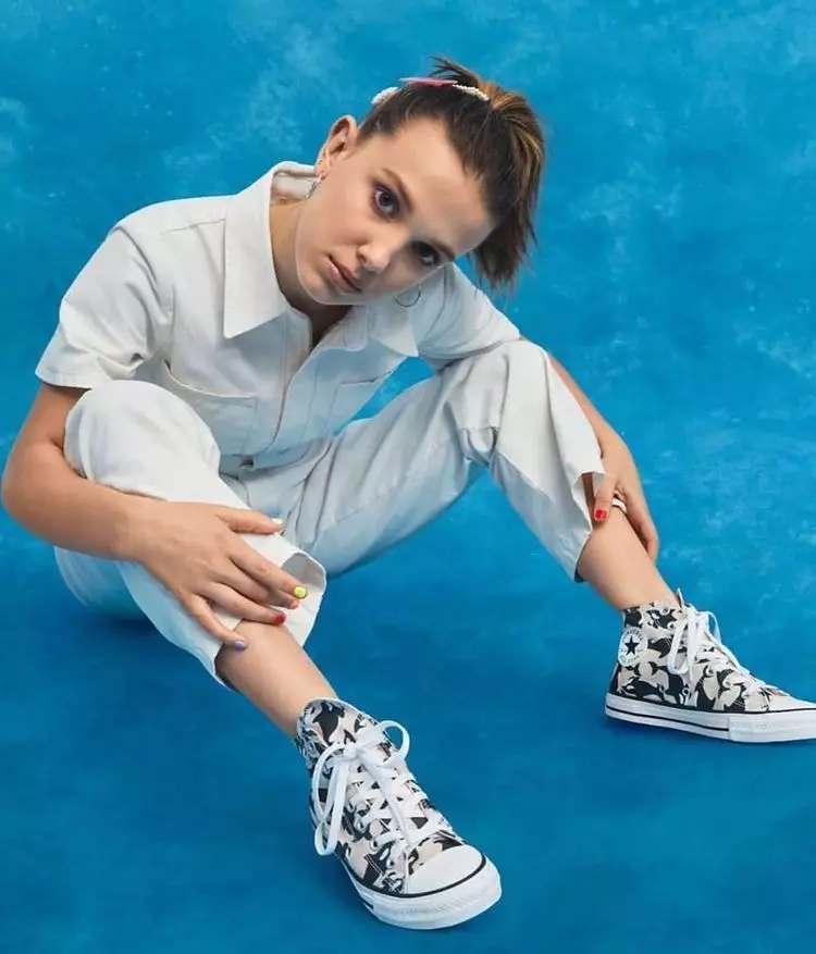 Millie Bobby Brown x Converse