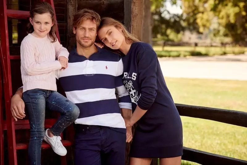 Jason Morgan für Ralph Lauren FW19 Kampagne