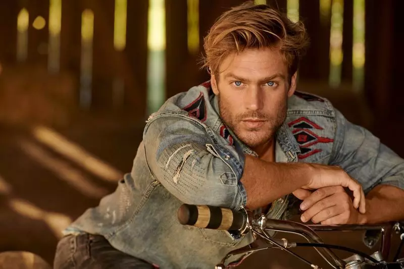 Jason Morgan voor Ralph Lauren FW19-campagne