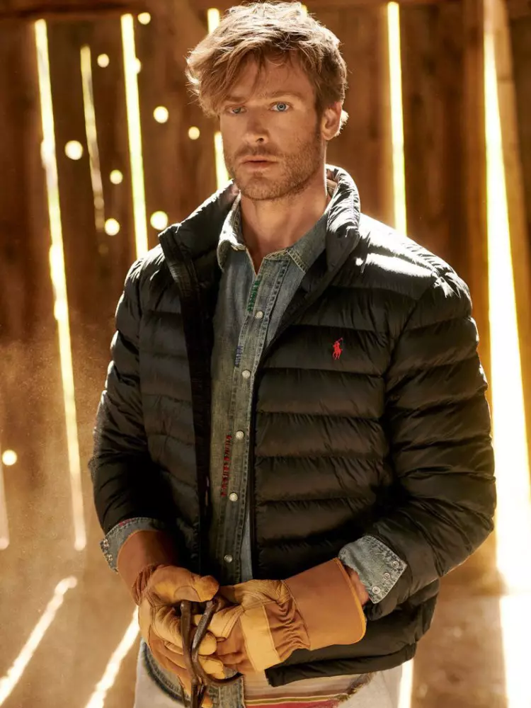 Jason Morgan maka mkpọsa Ralph Lauren FW19