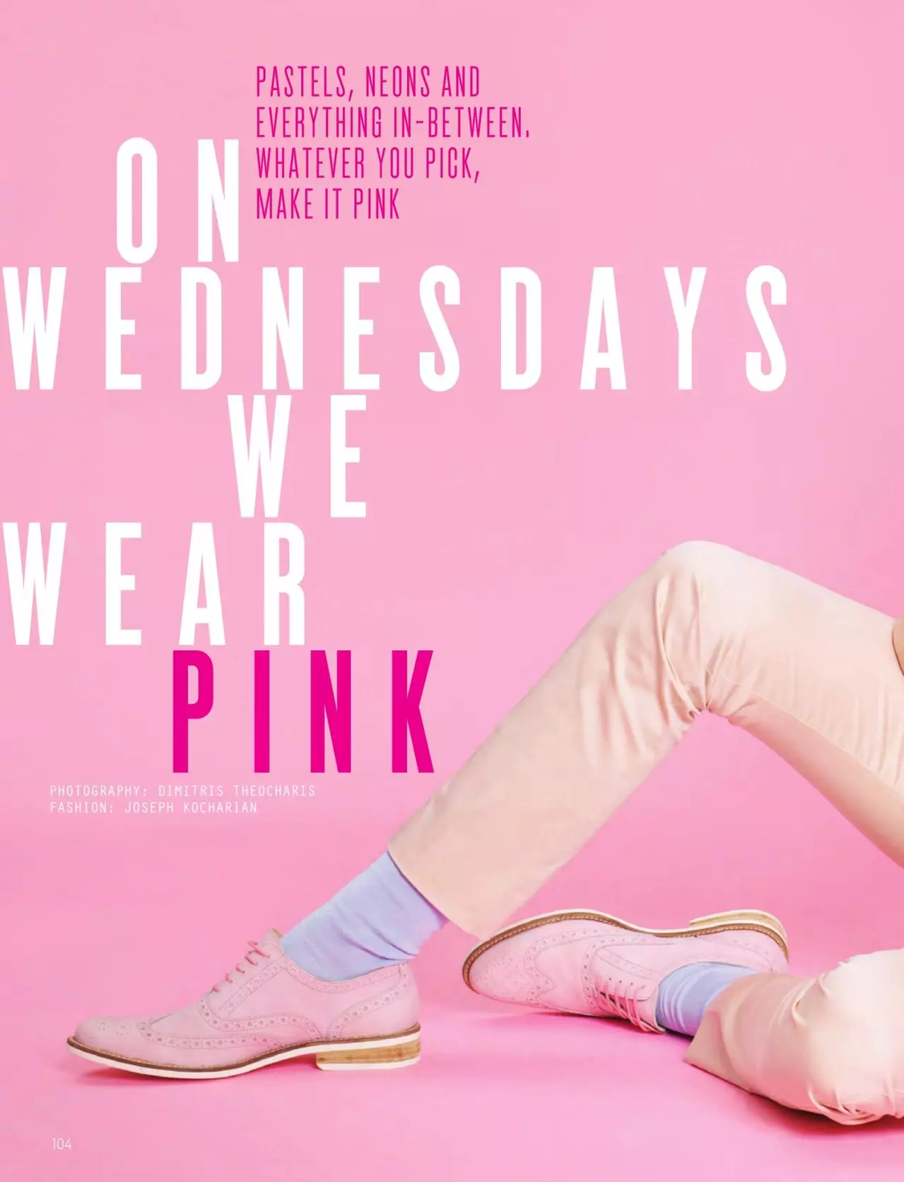 Nhar l-Erbgħa Wear Pink for Attitude - Frar 2015 mill-Fotografu Dimitris Theocharis, Fashion minn Joseph Kocharian, Grooming minn Nibras Models: Jack Holland fil-PRM, Jevan Williams fil Select.