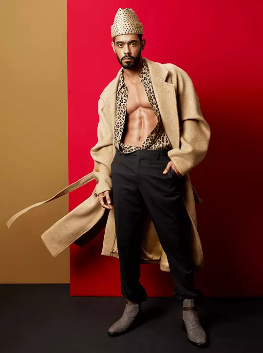 Nick Sagar oleh Lalo Torres untuk Editorial L'Officiel Brasil Januari 2021