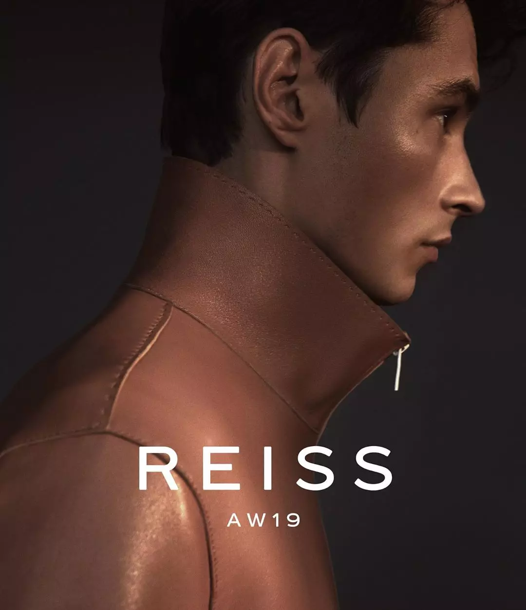 Ադրիեն Սահորեսը REISS A/W 2019 քարոզարշավի համար