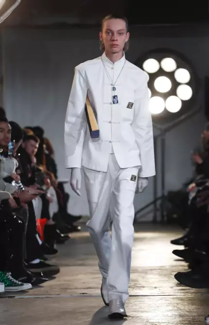 XANDER ZHOU MENSWEAR האַרבסט ווינטער 2018 לאָנדאָן12