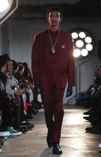 XANDER ZHOU HOMME AUTOMNE HIVER 2018 LONDRES13