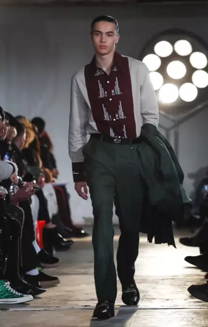 XANDER ZHOU HOMME AUTOMNE HIVER 2018 LONDON3