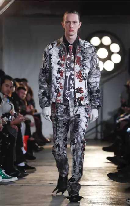 XANDER ZHOU HOMME AUTOMNE HIVER 2018 LONDRES30