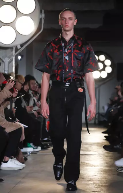 XANDER ZHOU MENSWEAR האַרבסט ווינטער 2018 לאָנדאָן32