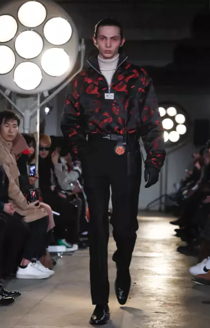 XANDER ZHOU MENSWEAR האַרבסט ווינטער 2018 לאָנדאָן34