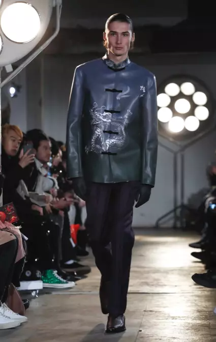 XANDER ZHOU HOMME AUTOMNE HIVER 2018 LONDON38