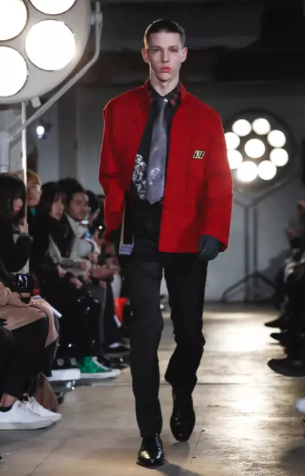 XANDER ZHOU HOMME AUTOMNE HIVER 2018 LONDRES46