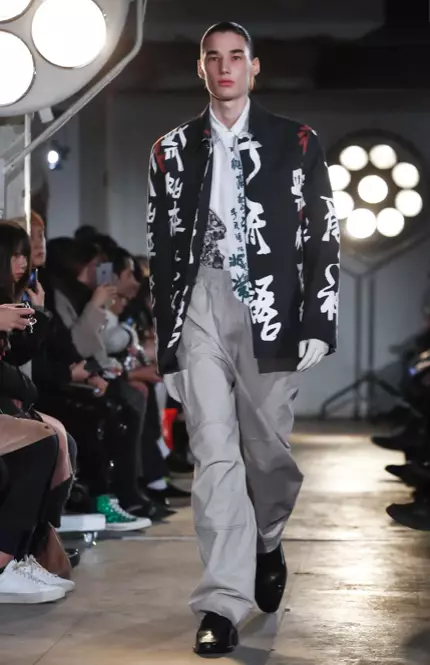 XANDER ZHOU MENSWEAR האַרבסט ווינטער 2018 לאָנדאָן7