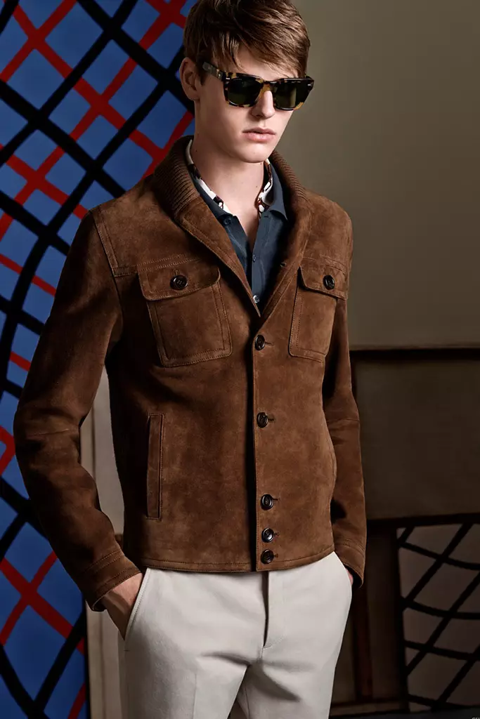 Παρουσιάζοντας την Gucci Pre-Fall 2015 με τους Tommaso de Benedictis, Florian Luger και Chris Overgaar.