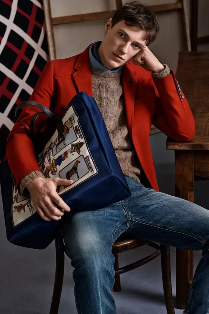 Παρουσιάζοντας την Gucci Pre-Fall 2015 με τους Tommaso de Benedictis, Florian Luger και Chris Overgaar.