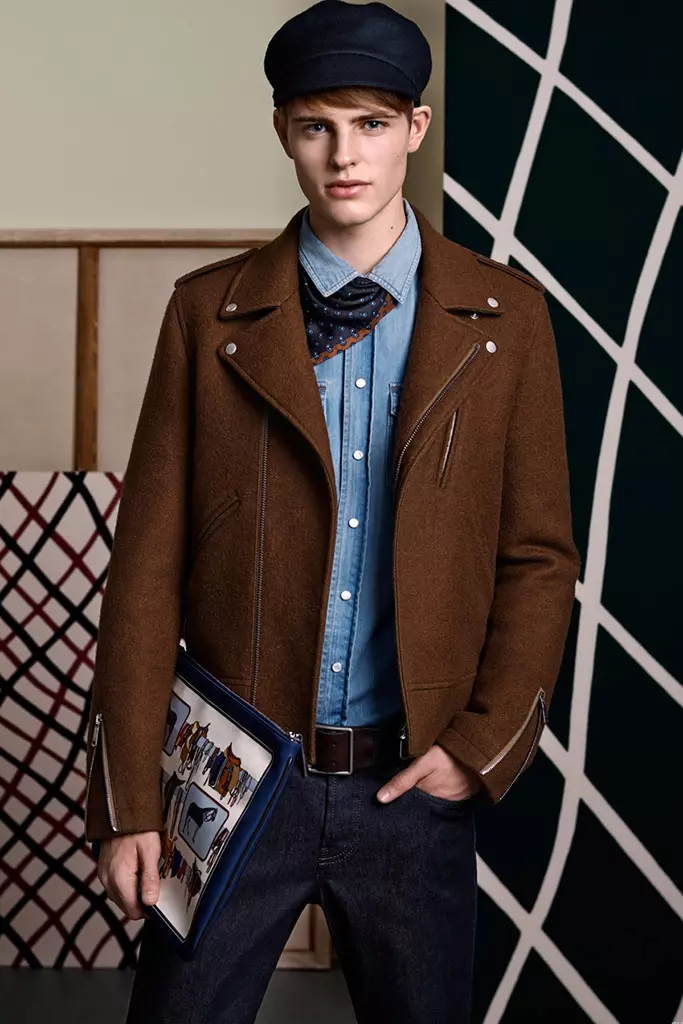 Παρουσιάζοντας την Gucci Pre-Fall 2015 με τους Tommaso de Benedictis, Florian Luger και Chris Overgaar.