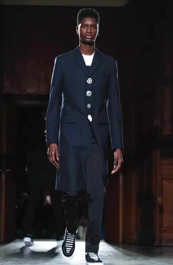 Givechy-menswear-isubu-igba otutu-2017-paris21