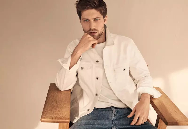 MANGO lanza a colección Denim Primavera de 2021. Camisa vaquera de corte relaxado