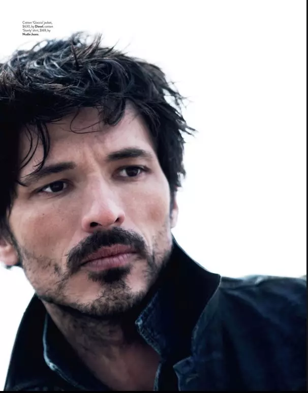 Andrés Velencoso in 'Survival Mode' vir GQ Australia, Maart/April 2016. Foto's deur Todd Barry. Gestileer deur Victoria Bartlett.