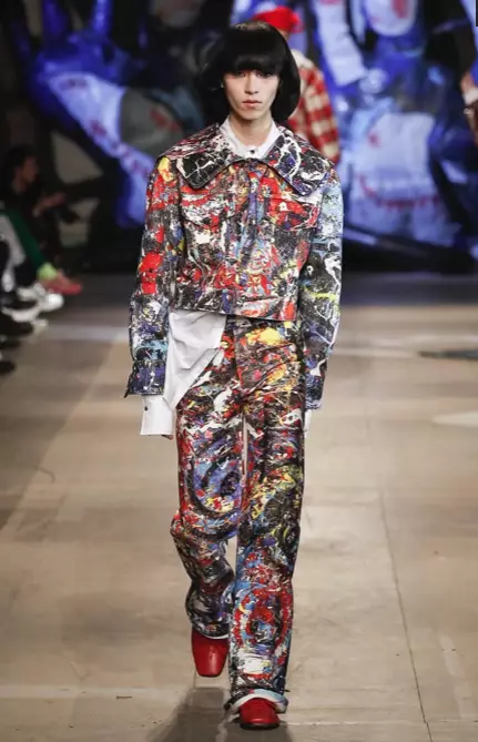 CHARLES JEFFREY 러버보이 남성복 가을 겨울 2018 LONDON17