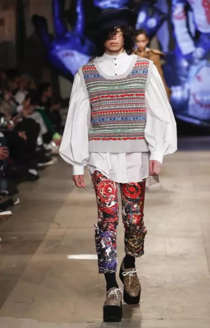 Charles JEFFREY LOVERBOY MENSWEAR IGBA otutu 2018 LONDON4