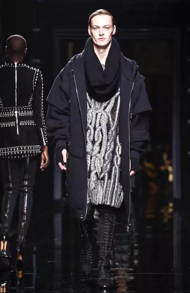 balmain-uwe nwoke-ọdịda-oyi-2017-paris70