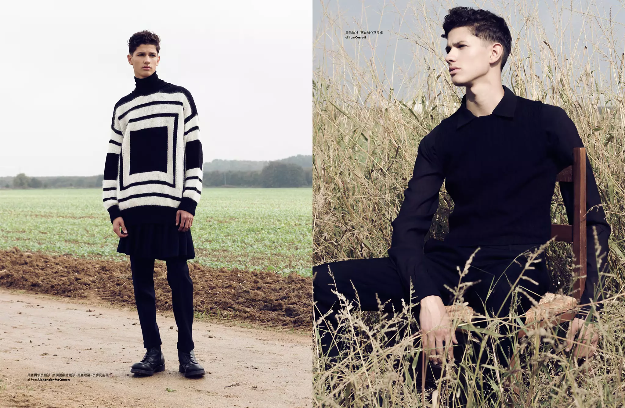 Elle Men Hong Kong Novanm Fotograf: Syed Munawir Stylist: Andrea De Saint Andrieu