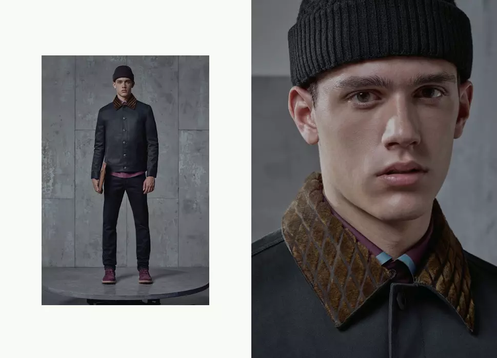 Supermodell Xavier Serrano (Sight Management) poseerib Givenchy esitletud uues F/W 2015-16 Lookbookis