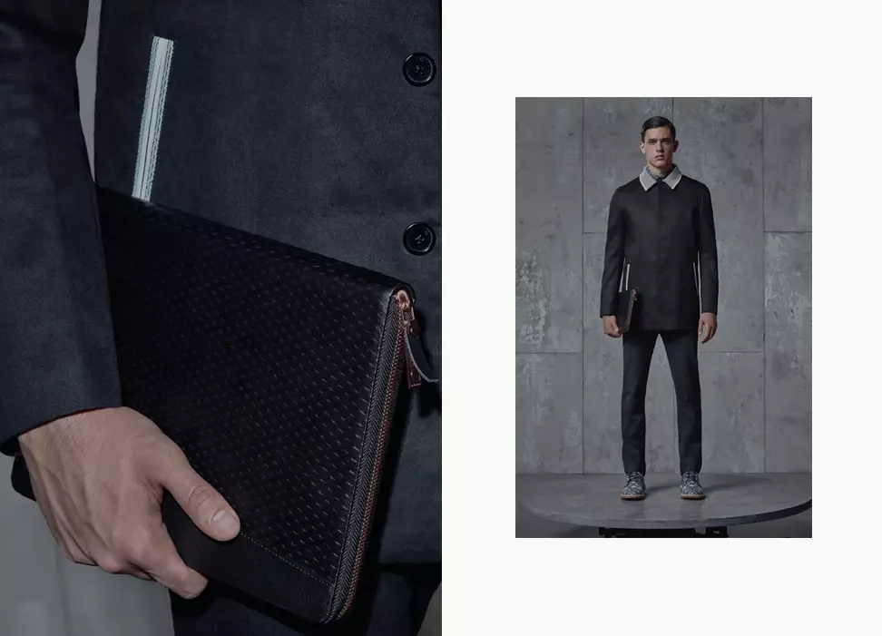 Super modeli Xavier Serrano (Sight Management) duke pozuar në lookbook-un e ri F/W 2015-16 të prezantuar nga Givenchy