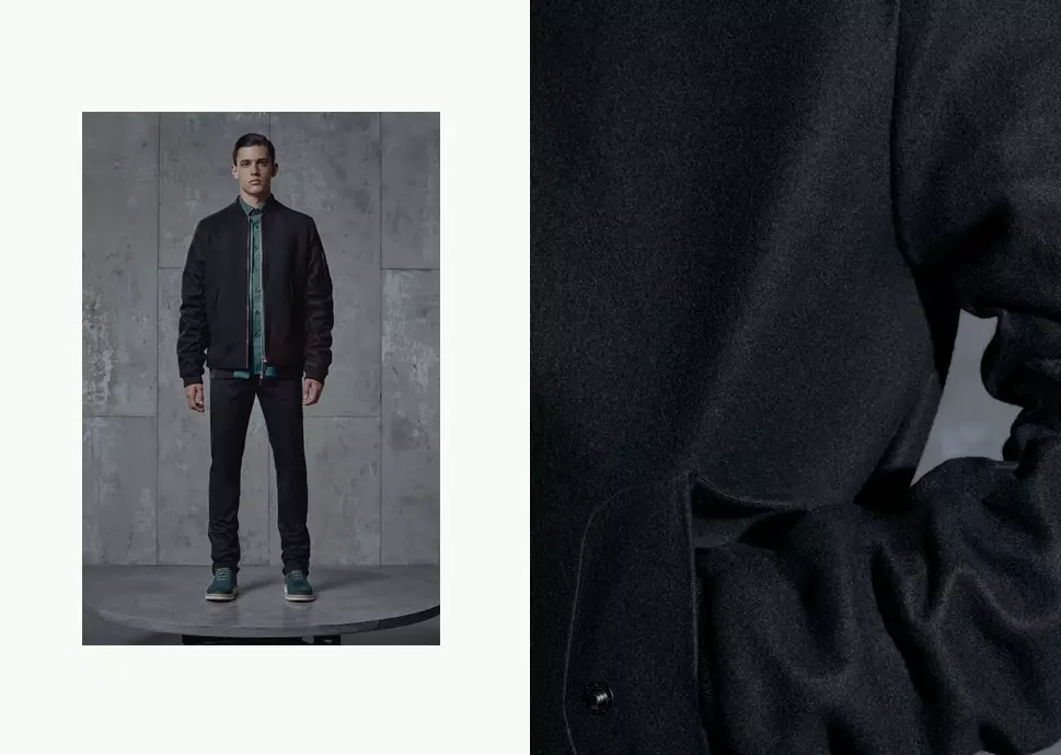 Modela super Xavier Serrano (Rêveberiya Dîmenê) di F/W 2015-16 Lookbook-a nû ya ku ji hêla Givenchy ve hatî pêşkêş kirin de pozê dike.