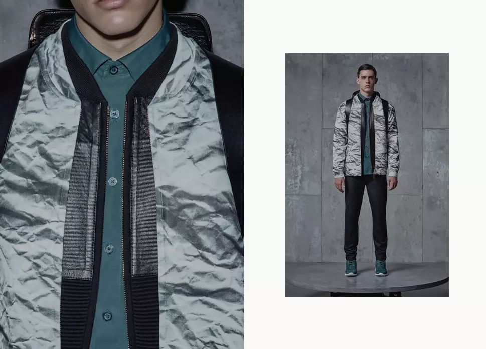 Supermodell Xavier Serrano (Sight Management) poseerib Givenchy esitletud uues F/W 2015-16 Lookbookis