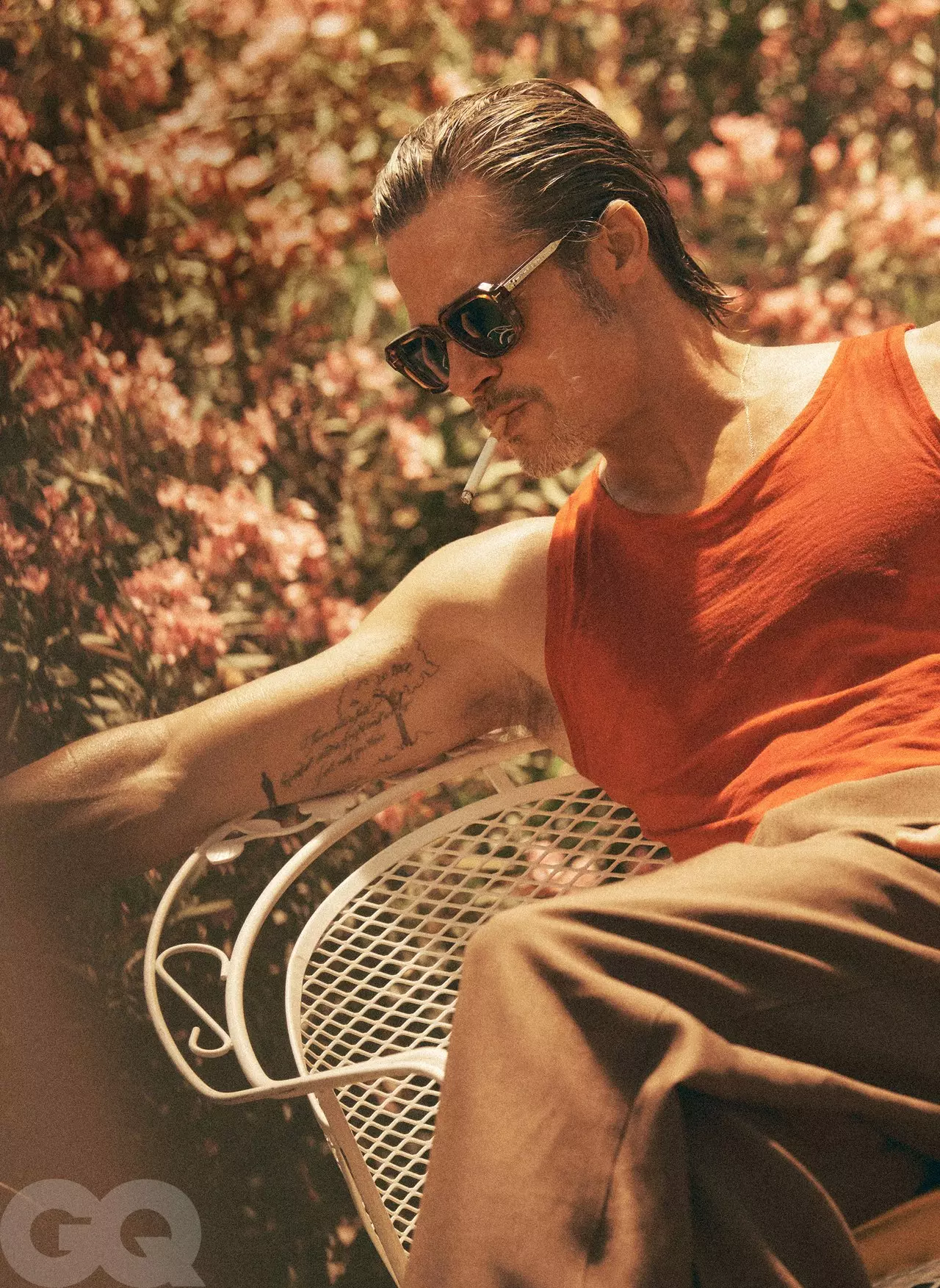 Brad Pitt per al GQ dels Estats Units d'octubre de 2019