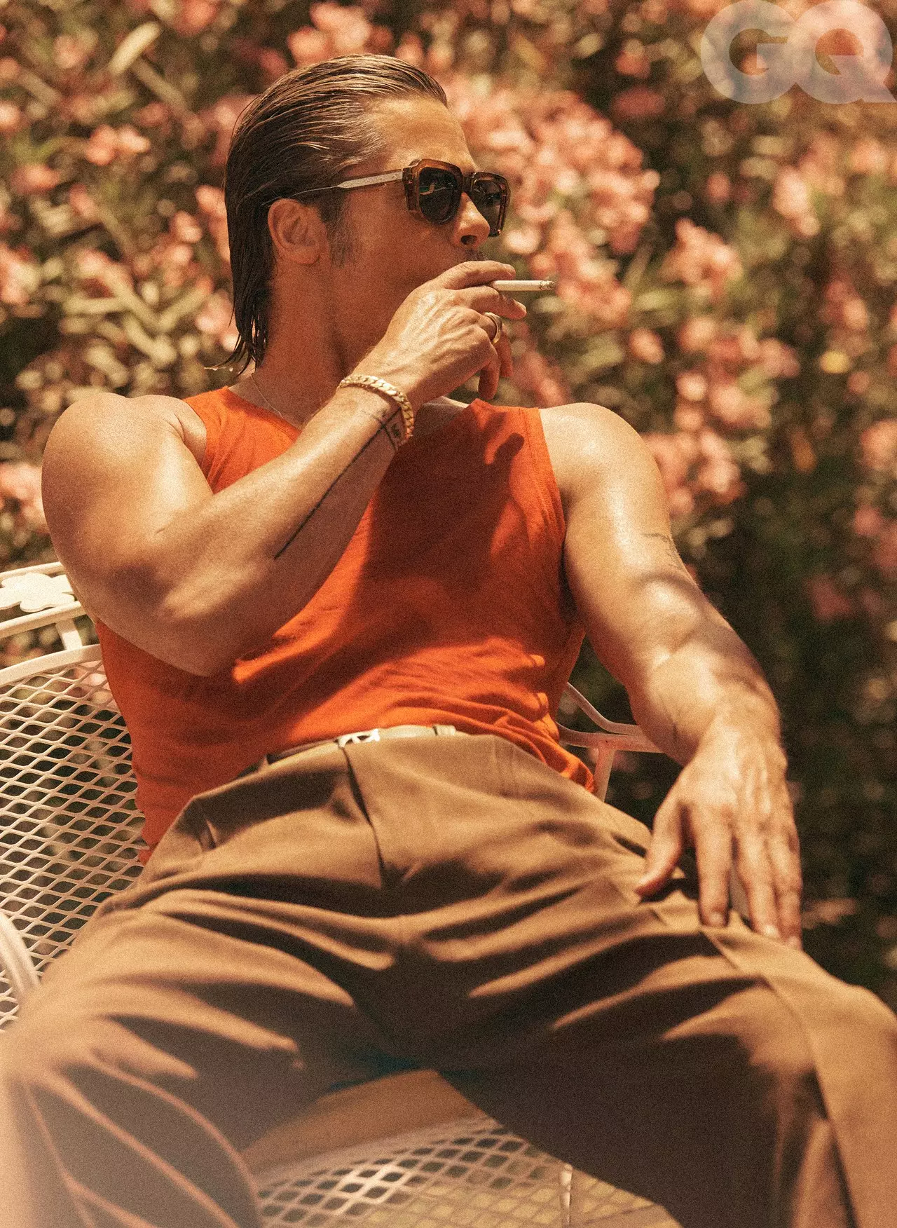 Brad Pitt voor US GQ oktober 2019