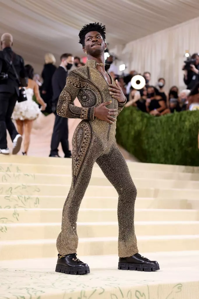 ຜູ້ຊາຍຢູ່ທີ່ 2021 Met Gala ສະເຫຼີມສະຫຼອງໃນອາເມລິກາ: ຄໍາສັບຂອງຄົນອັບເດດ: 336_12