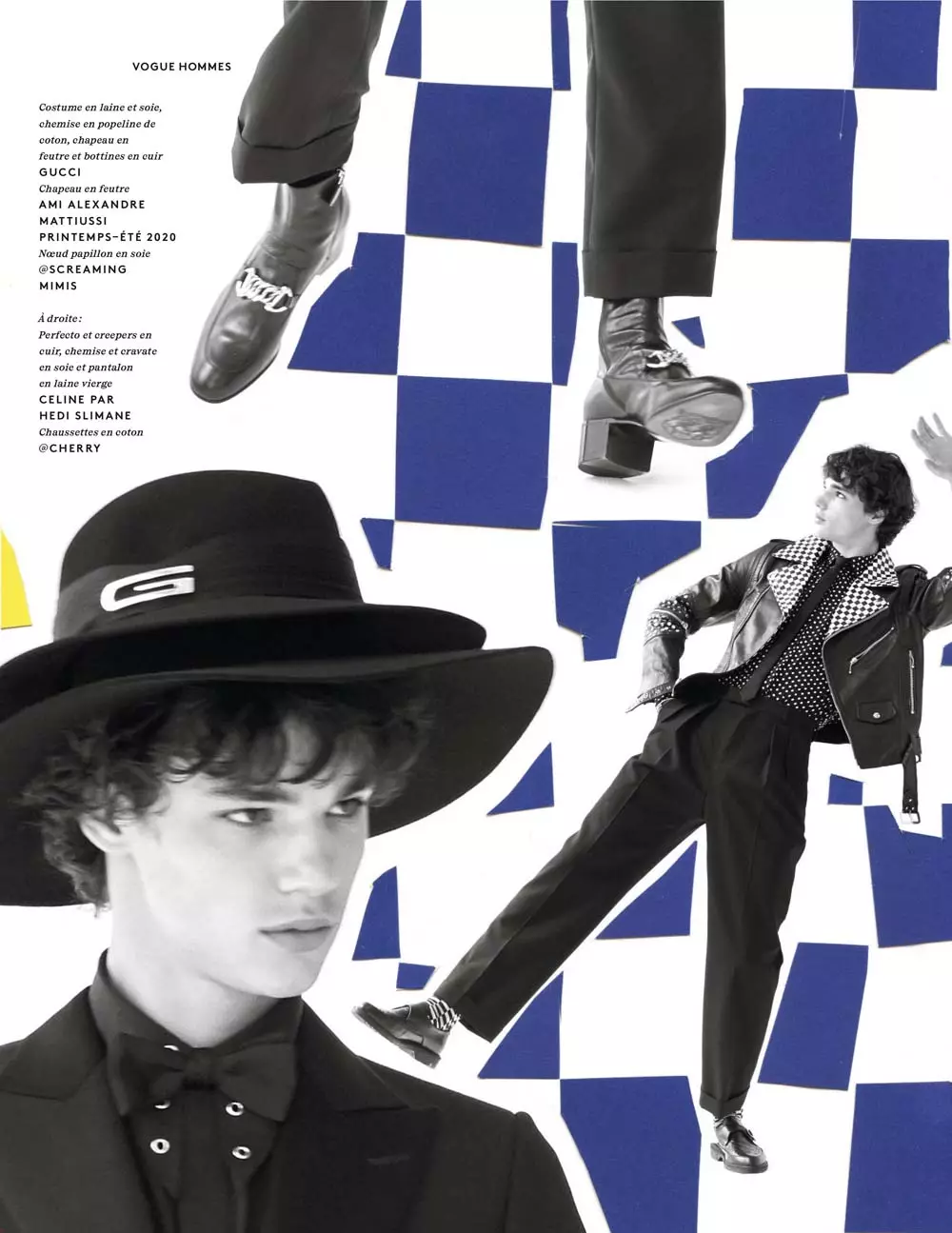 Ang “Black Rainbows are Schizophrenic” Vogue Hommes AW 2019 Editoryal 33876_22