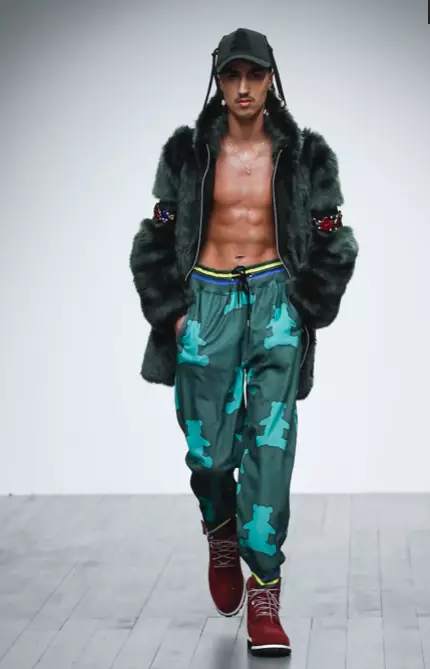 بوبي أبلي ملابس الرجال خريف 2018 لندن 20