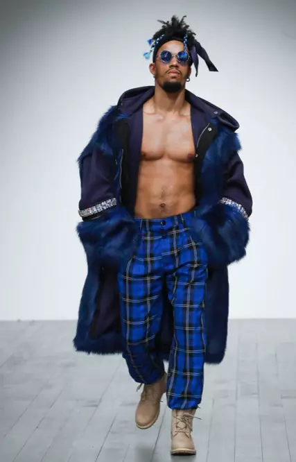 بوبي أبلي ملابس الرجال خريف 2018 لندن 16