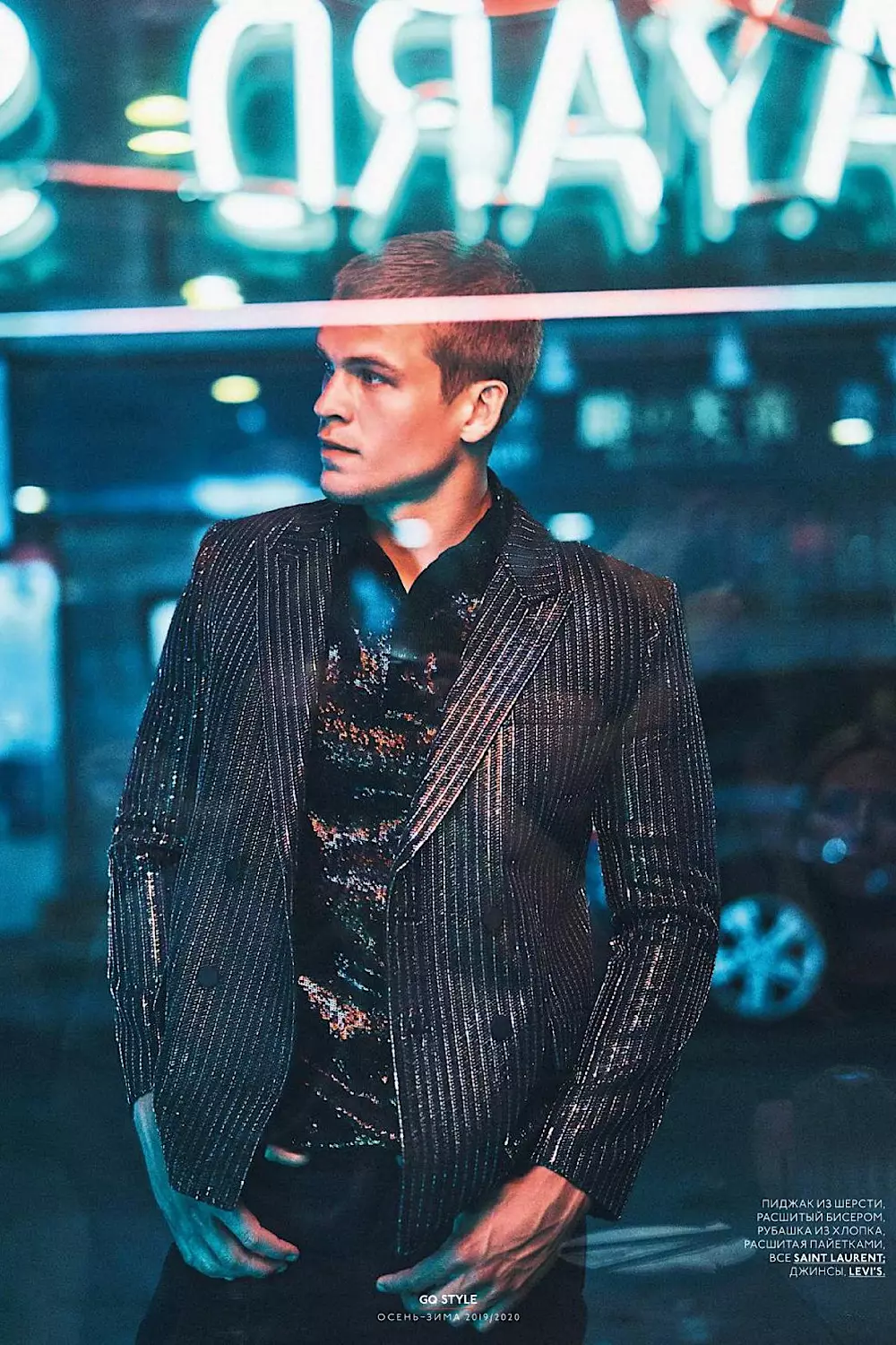 Mitchell Slaggert de Dean Isidro Por GQ Style Russia AW19