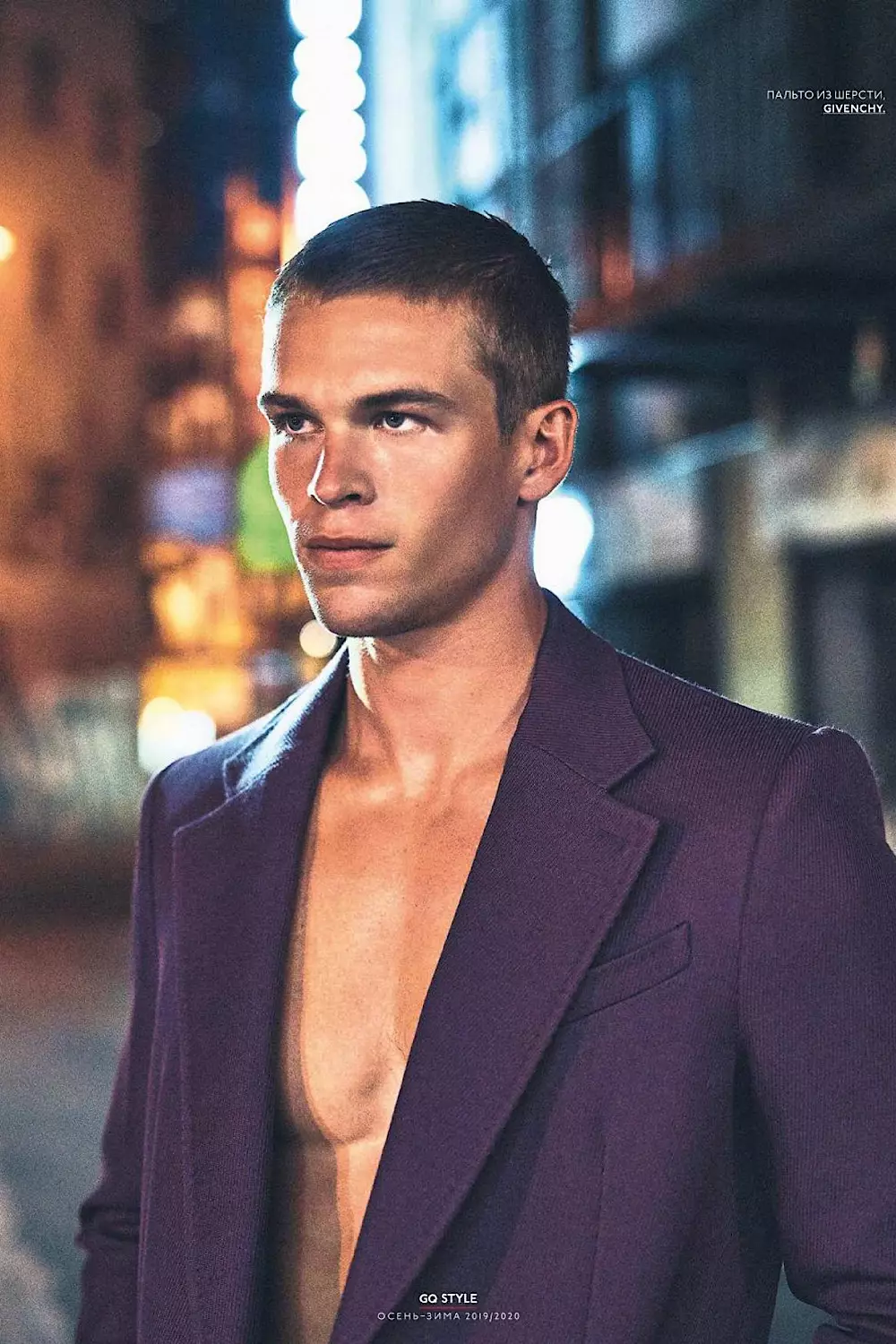 Mitchell Slaggert por Dean Isidro para GQ Style Russia AW19