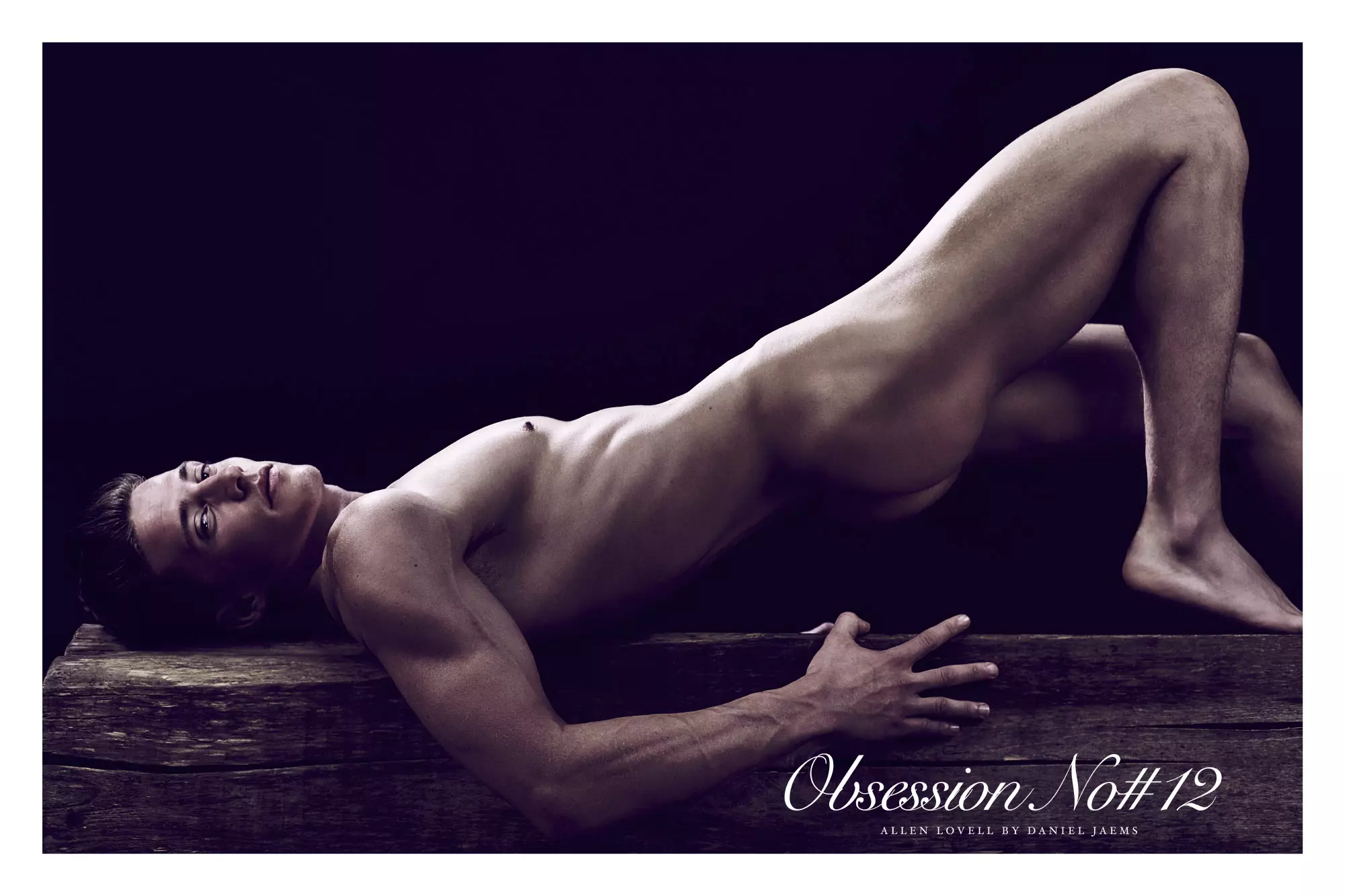 Splendido ritratto di nudo artistico realizzato dal fotografo Daniel Jaems in Obsession #12 Allen Lovell. Uccidere!