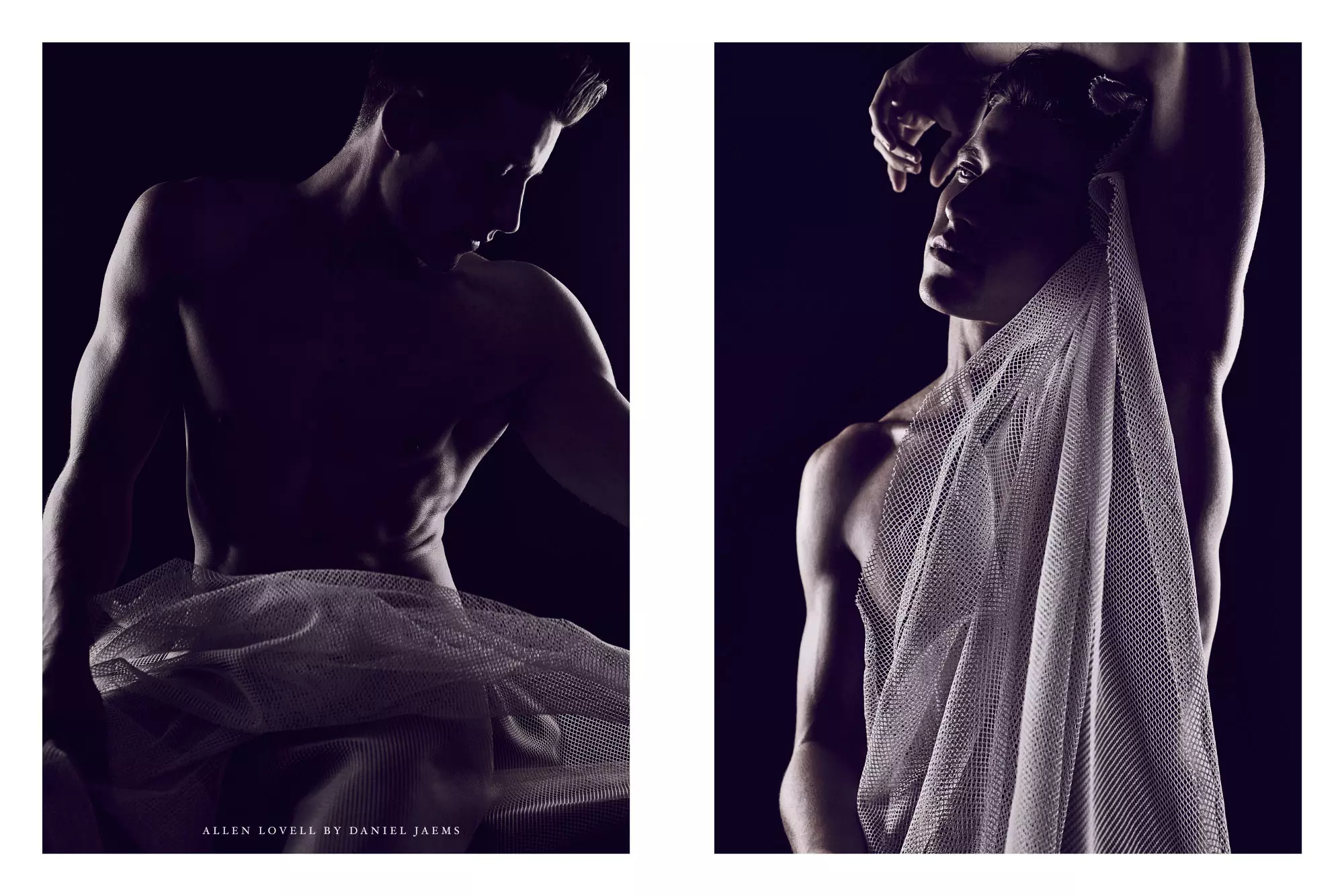 Splendide portrait nu d'art du photographe Daniel Jaems figurant dans Obsession #12 Allen Lovell. Tuer!