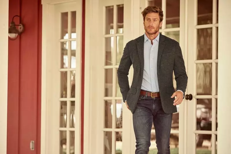 Jasonas Morganas už Ralph Lauren FW19 kampaniją