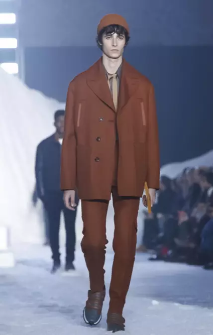 لباس مردانه ERMENEGILDO ZEGNA پاییز زمستان 2018 میلان2