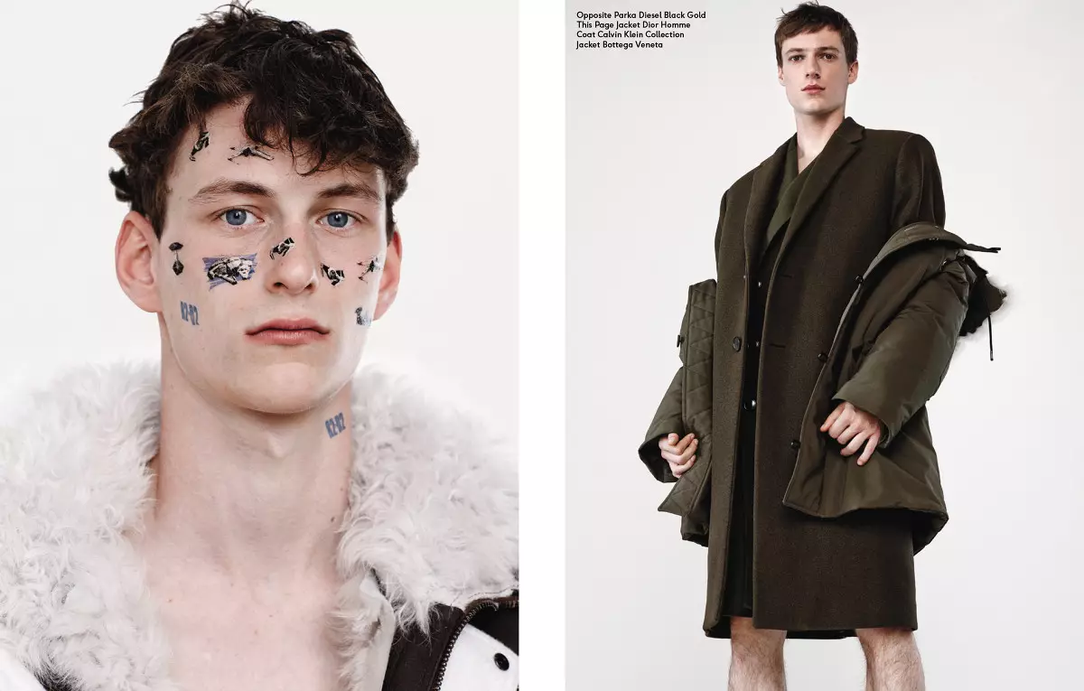 Exit Magazine Fall / Winter 2014.15 'WHO'S YOUR DADDY' Ph: Joachim Mueller-Ruchholtz Styling: Jason Hughes