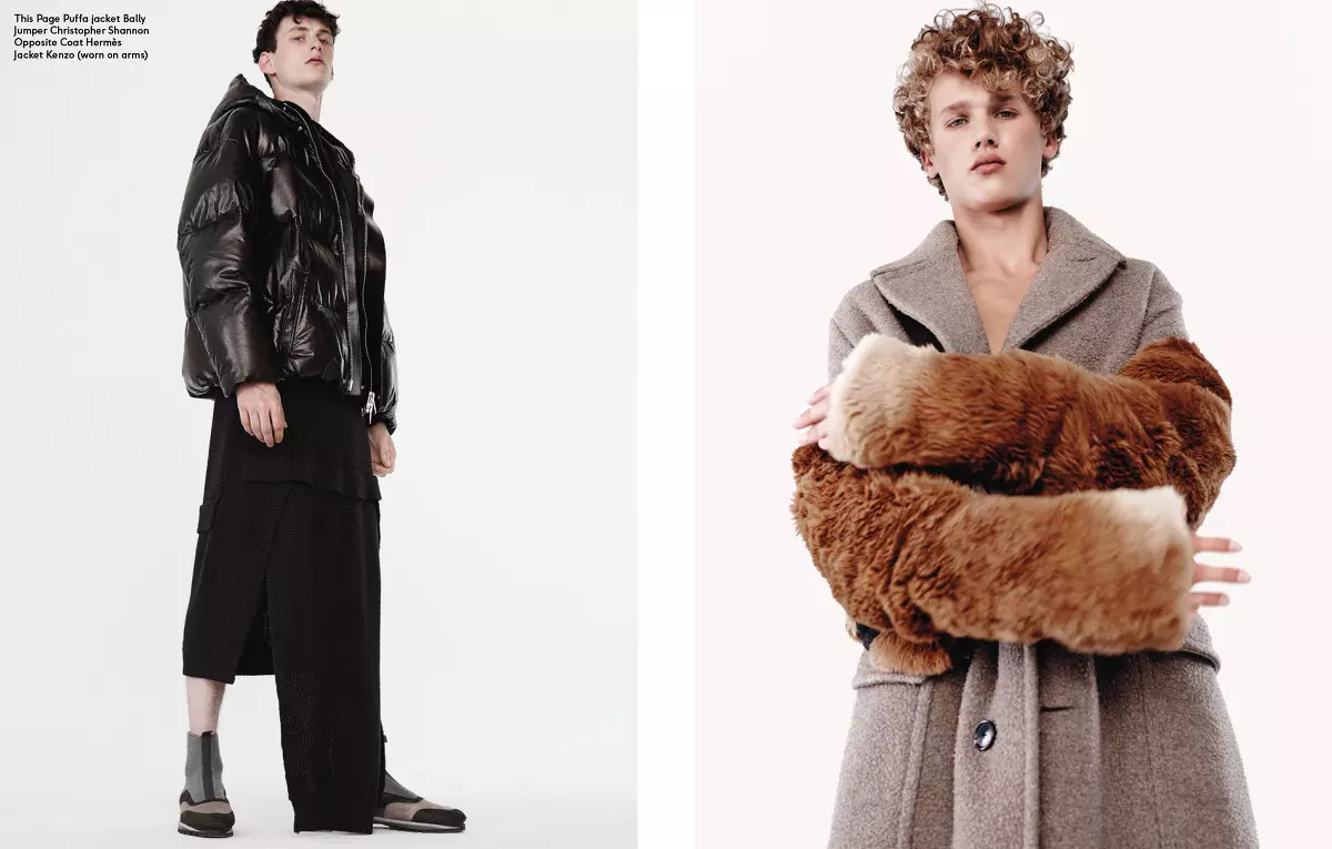 Exit Magazine Fall / Winter 2014.15 'WHO'S YOUR DADDY' Ph: Joachim Mueller-Ruchholtz Styling: Jason Hughes