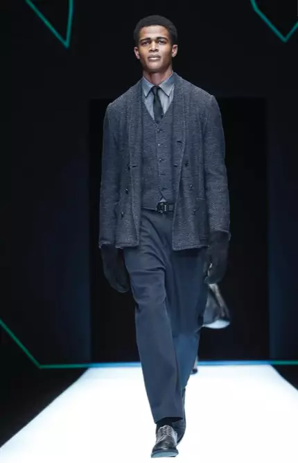 PÁNSKÉ OBLEČENÍ EMPORIO ARMANI PODZIM ZIMA 2018 MILAN11