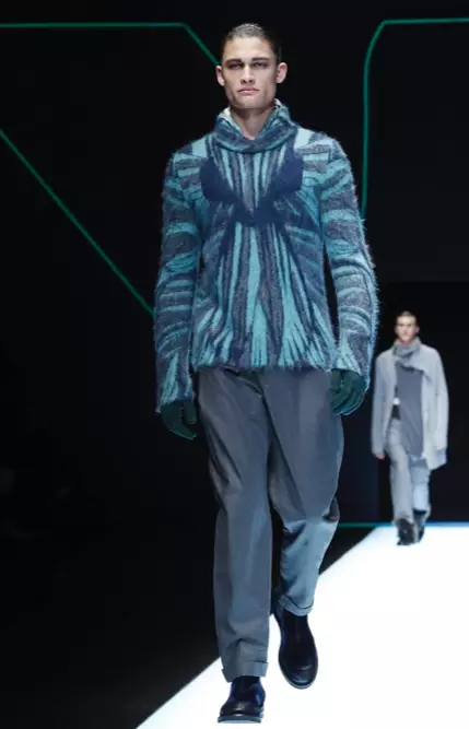 EMPORIO ARMANI HERRKLÄDER HÖST VINTER 2018 MILAN12